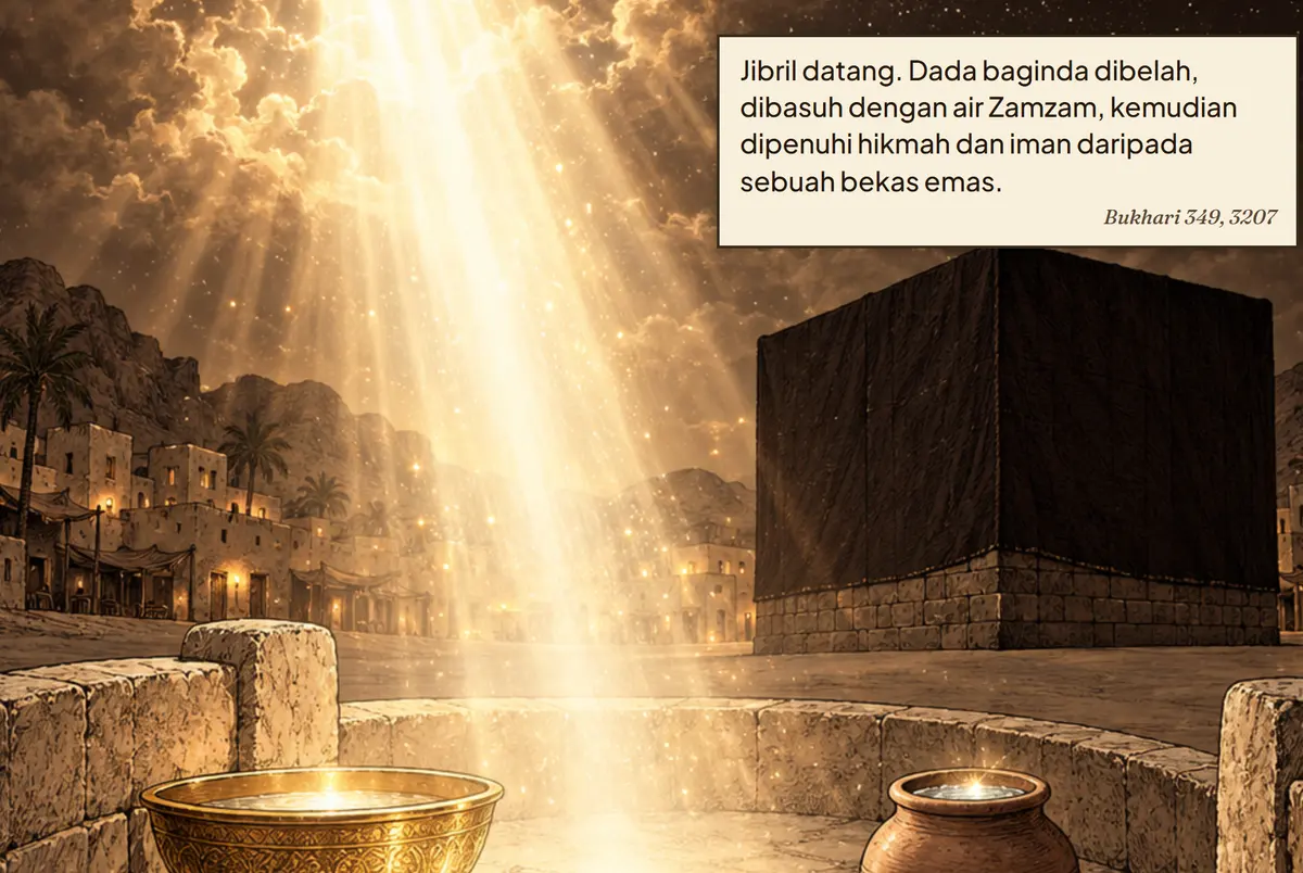 Panel Vol 7: cahaya turun di Hijr Isma'il, Masjidil Haram